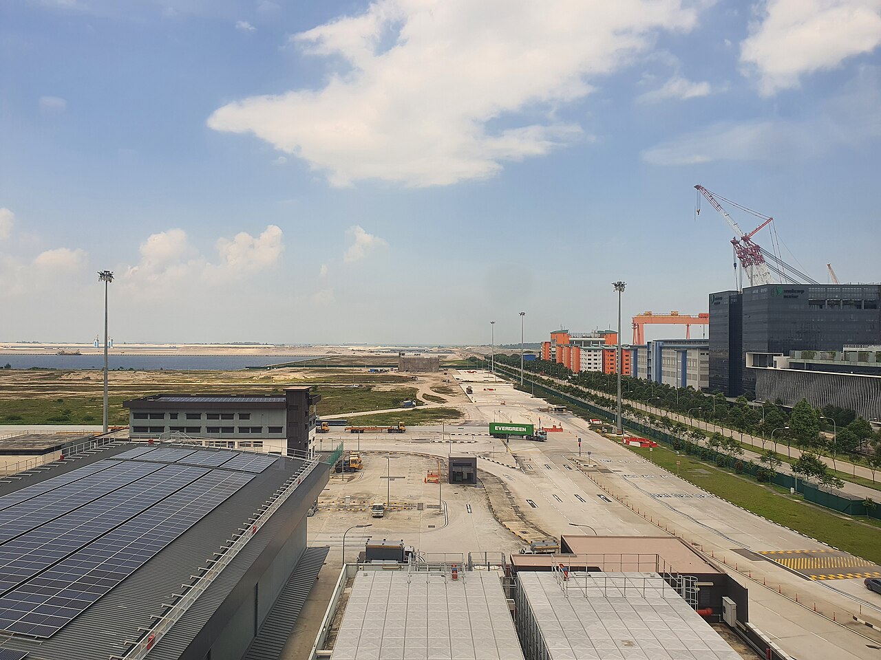 Illustrative container port photography